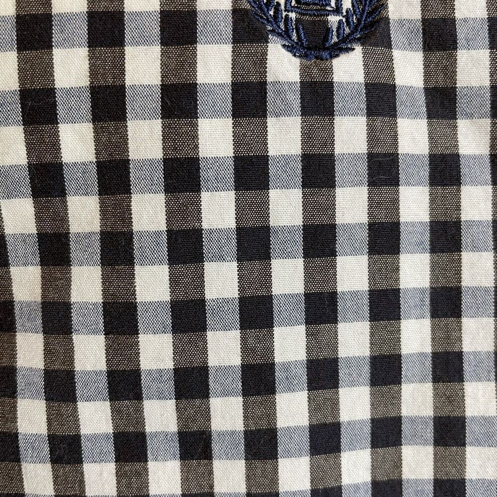 Chaps Men's L Plaid Button-Down Long-Sleeve Shirt Custom Fit 100% Cotton - Picture 5 of 6